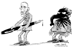 OBAMA, GOP Y ACUERDO INTERNACIONAL DE CAMBIO CLIMA by Daryl Cagle