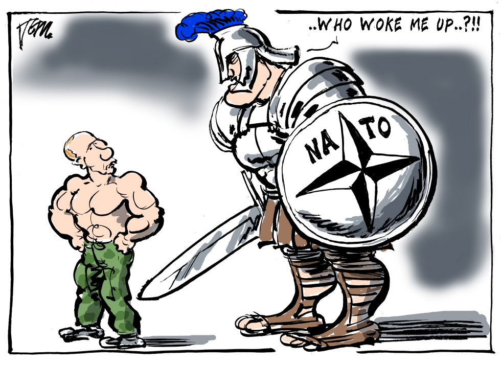  NATO WAKE UP CALL by Tom Janssen