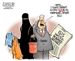 CHENEY AND ISIS by John Cole