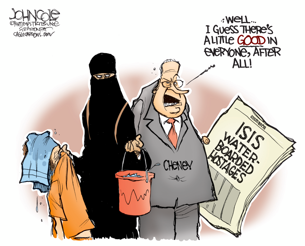  CHENEY AND ISIS by John Cole