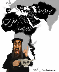 ABU BAKR AL-BAGHDADI LEADER OF IS by Riber Hansson