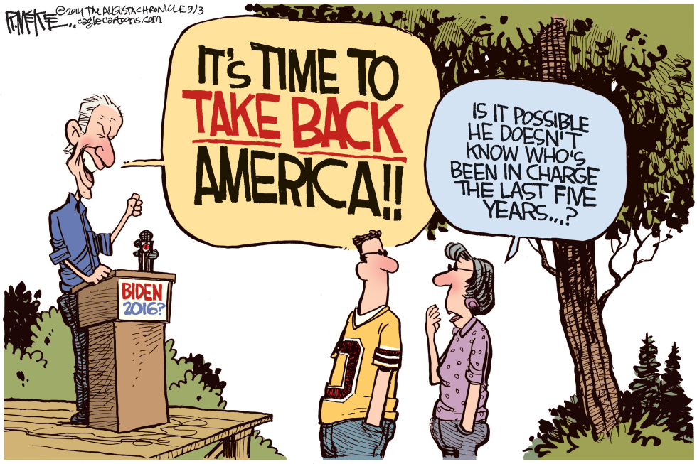  BIDEN TAKE BACK AMERICA by Rick McKee