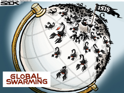 ISIS SWARM by Steve Sack