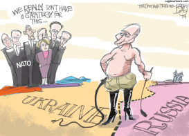 PUTIN DOMINATES by Pat Bagley