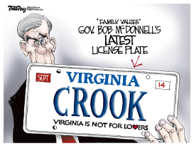 FORMER VIRGINIA GOVERNOR MCDONNELL THE CROOK by Bill Day