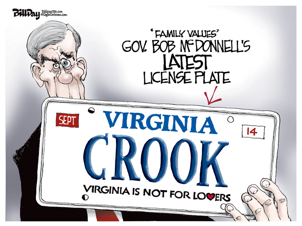  FORMER VIRGINIA GOVERNOR MCDONNELL THE CROOK by Bill Day