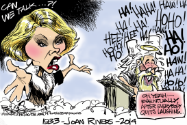 JOAN RIVERS -RIP by Milt Priggee