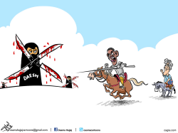 DAESH by Osama Hajjaj