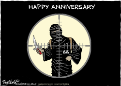 9-11 ANNIVERSARY by Bob Englehart