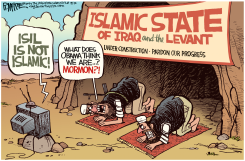 ISLAMIC STATE by Rick McKee