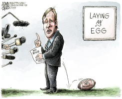 ROGER GOODELL by Adam Zyglis