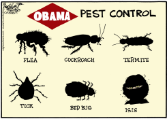 WAR ON ISIS by Bob Englehart