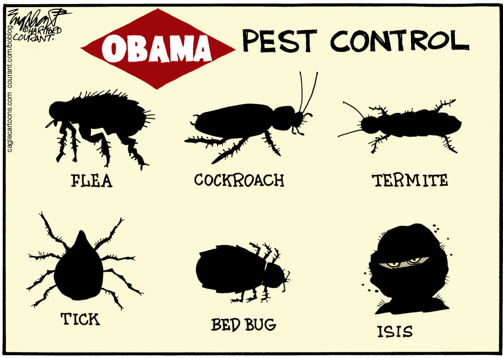  WAR ON ISIS by Bob Englehart