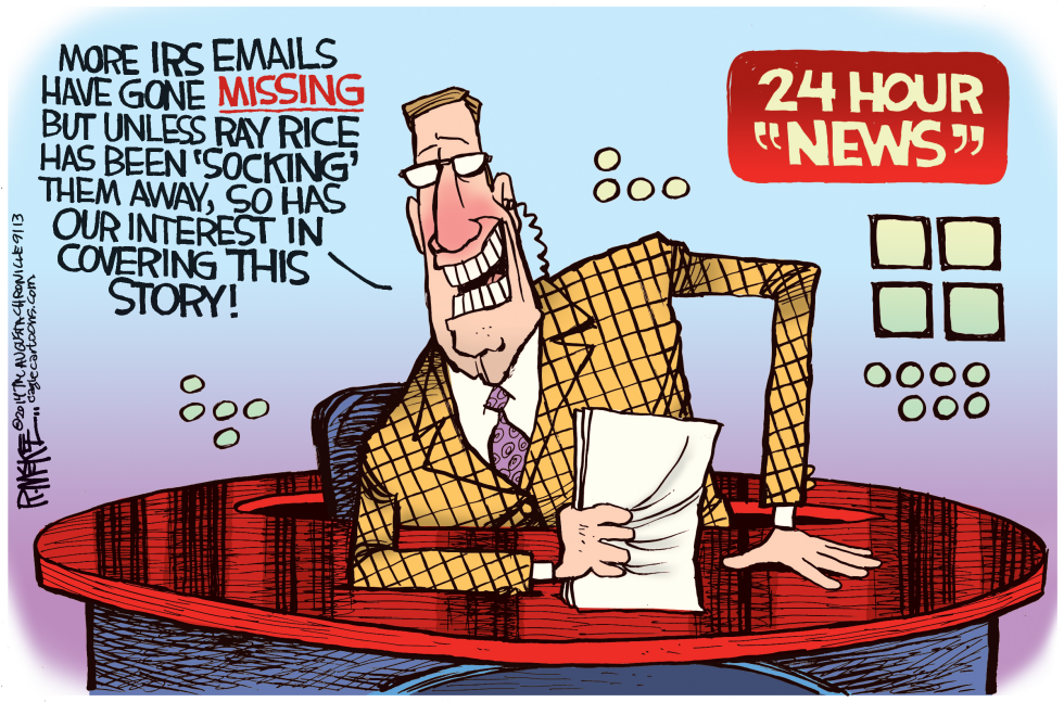  MORE MISSING IRS EMAILS by Rick McKee