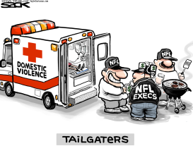 NFL TAILGATES by Steve Sack