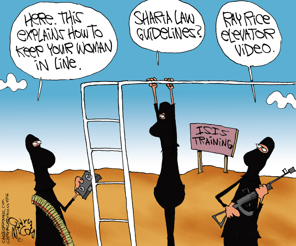  RAY RICE  ISIS by Gary McCoy