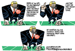 NFL by David Fitzsimmons