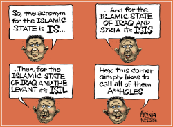 ISIS ISIL by Aislin