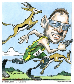 OSCAR PISTORIUS NO CULPABLE  by Taylor Jones