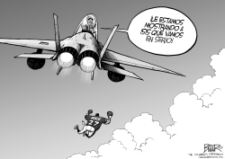 GOLPEANDO A ISIS by Nate Beeler