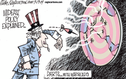 MIDEAST POLICY by Mike Keefe