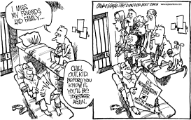 US INCARCERATION RATE by Mike Keefe