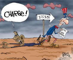 OBAMA CHARGES ISIS by Gary McCoy