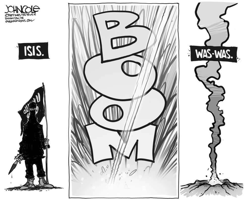  ISIS WAS-WAS BW by John Cole