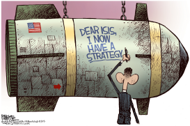 ISIS STRATEGY by Rick McKee