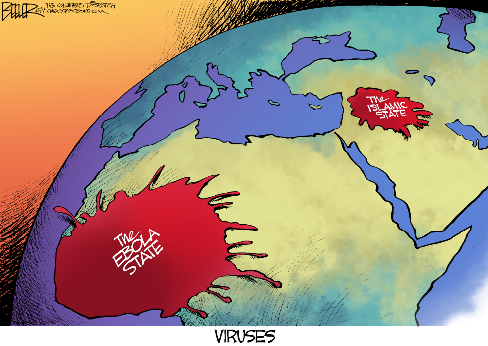  DEADLY OUTBREAKS by Nate Beeler