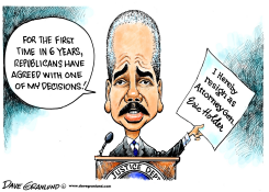 ERIC HOLDER RESIGNS by Dave Granlund