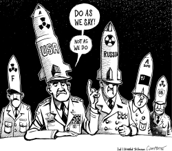 NUCLEAR PROLIFERATION by Patrick Chappatte