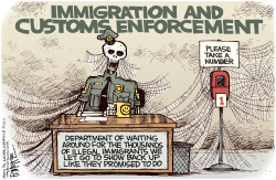 MISSING ILLEGALS by Rick McKee