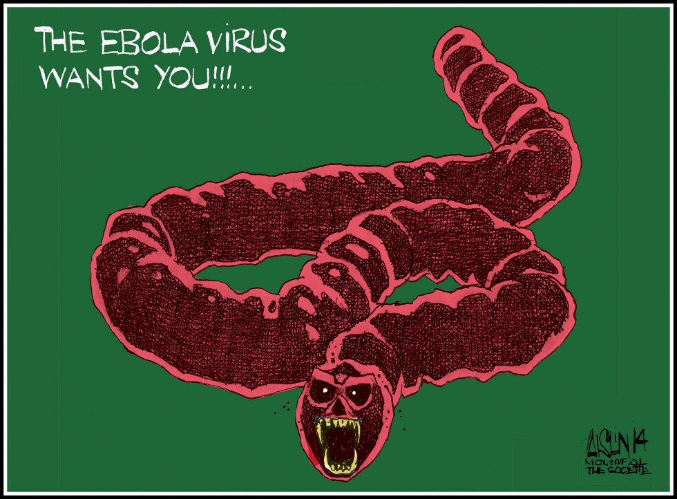  EBOLA by Aislin