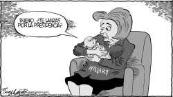 ABUELA HILLARY by Bob Englehart