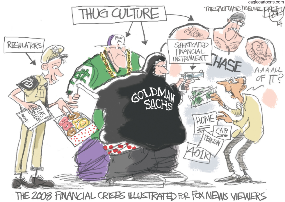  THUG CULTURE by Pat Bagley