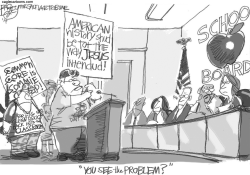 TEACHING AMERICAN HISTORY by Pat Bagley