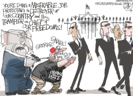 SECRET SERVICE by Pat Bagley