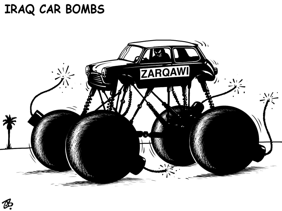  ZARQAWI CAR BOMBS by Emad Hajjaj