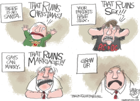 GAYS RUIN MARRIAGE by Pat Bagley