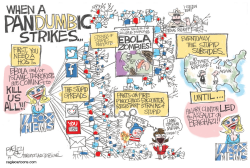 EBOLA PANDUMBIC by Pat Bagley