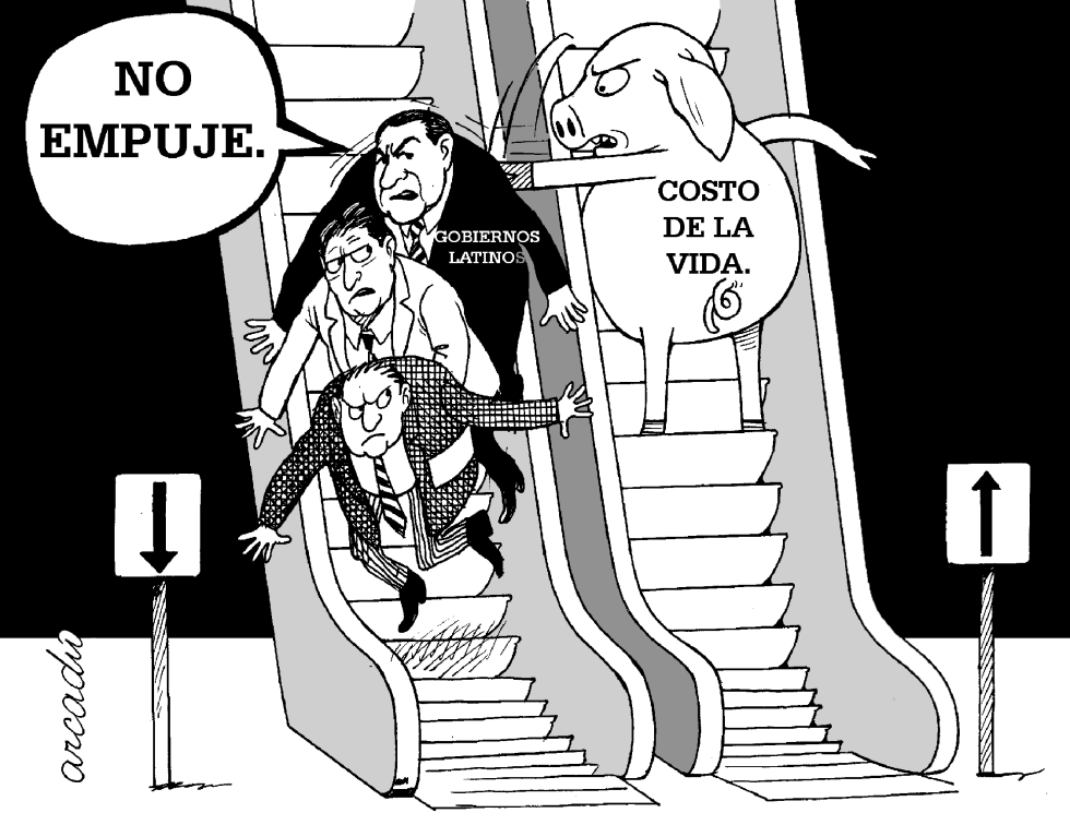  GOBIERNOS Y ALTO COSTO DE VIDA by Arcadio Esquivel