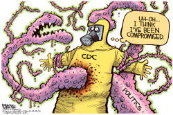 CDC EBOLA by Rick McKee