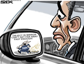 DISTANCING DEMS by Steve Sack