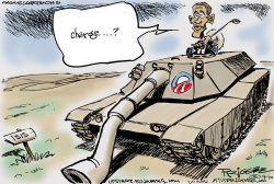 GENERAL OBAMA  by Milt Priggee