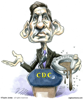 CDC DIRECTOR THOMAS FRIEDEN  by Taylor Jones