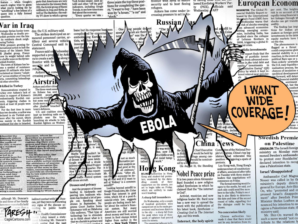  EBOLA COVERAGE by Paresh Nath