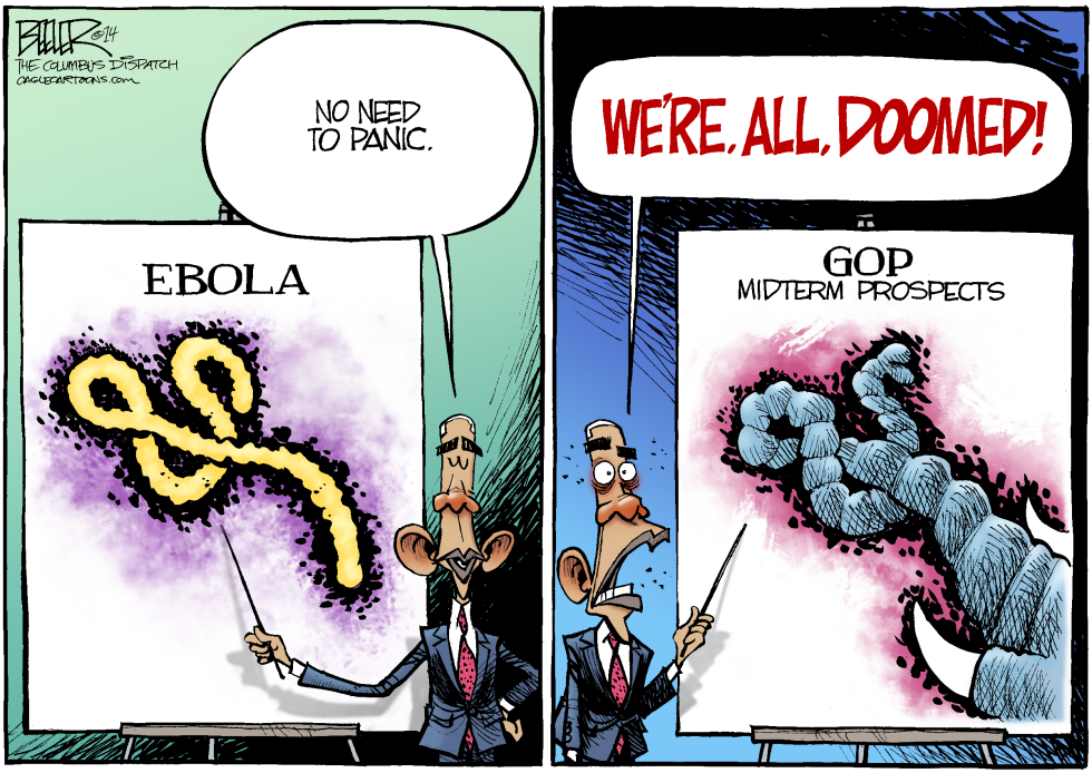  MIDTERM MANIA by Nate Beeler