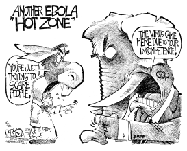 ANOTHER EBOLA HOT ZONE by John Darkow