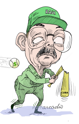 RAUL CASTRO CUBA by Arcadio Esquivel